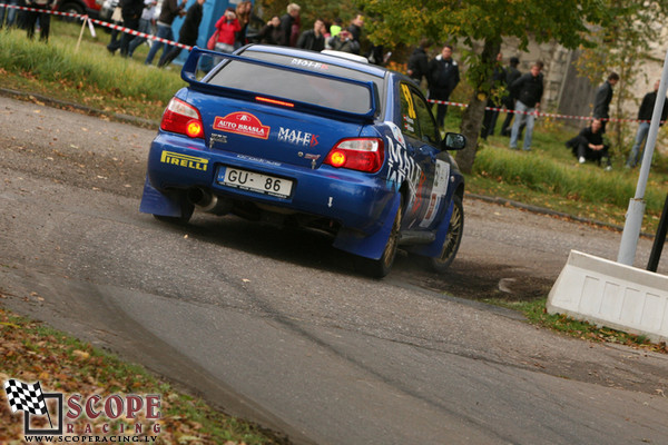 Rallijs Latvija 2008 (1.diena)