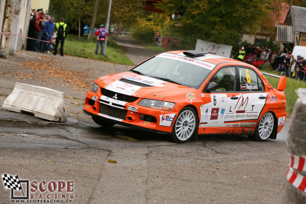 Rallijs Latvija 2008 (1.diena)