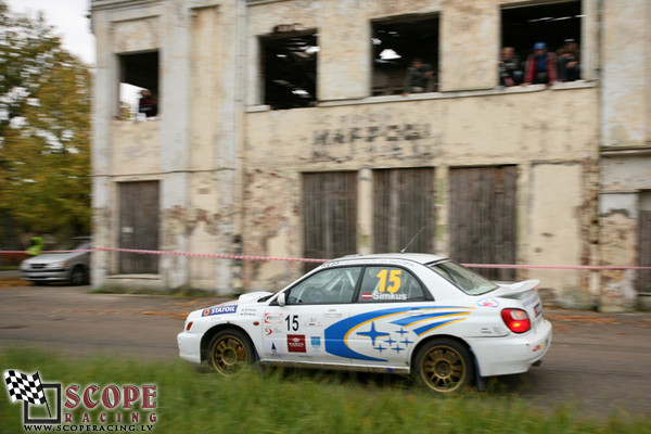 Rallijs Latvija 2008 (1.diena)