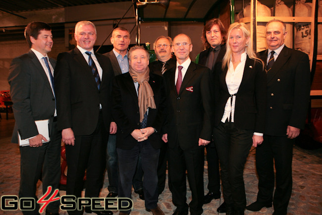 FIA prezidents Žans Tods viesojas Latvijā