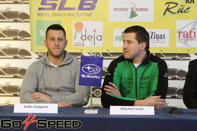 ASRT Rallijs Alūksne preses konference