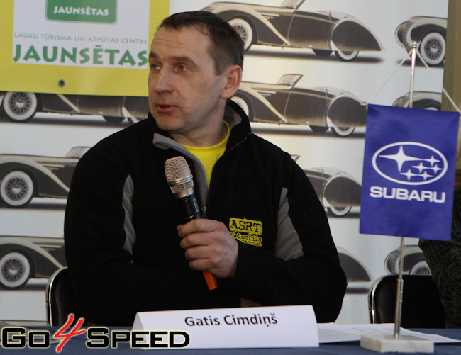 ASRT Rallijs Alūksne preses konference
