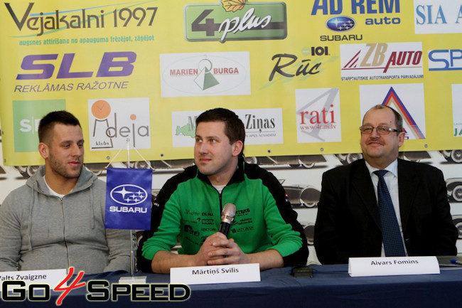 ASRT Rallijs Alūksne preses konference