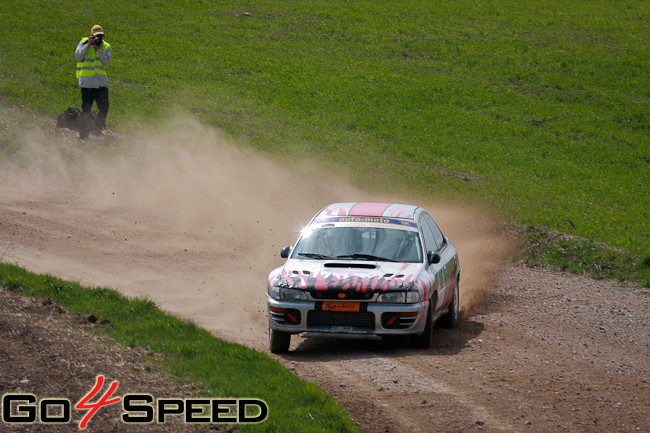 LČ rallijsprintā 3.posms Kalnamuiža