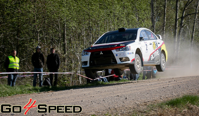 LČ rallijsprintā 3.posms Kalnamuiža