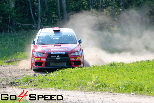 WRC pilots Mads Ostbergs testē N4 rallija mašīnu