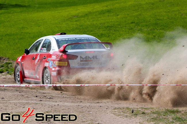 WRC pilots Mads Ostbergs testē N4 rallija mašīnu