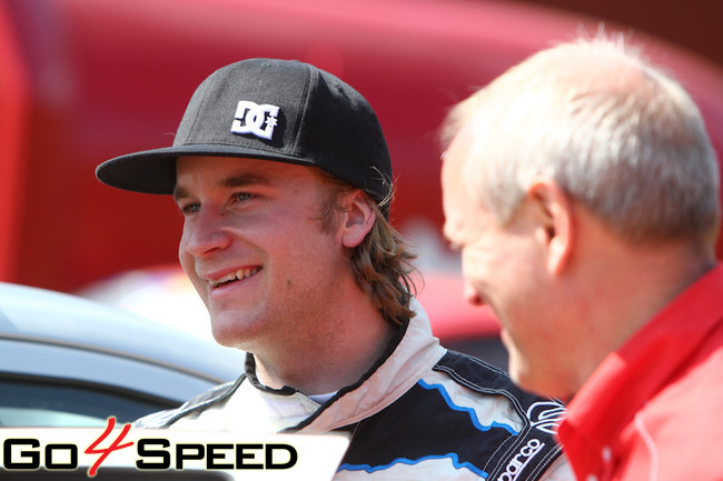 WRC pilots Mads Ostbergs testē N4 rallija mašīnu
