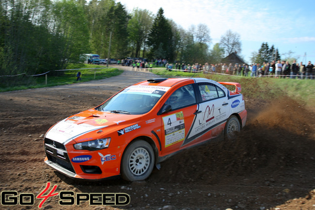 Rally Talsi 2012 testa ātrumposms