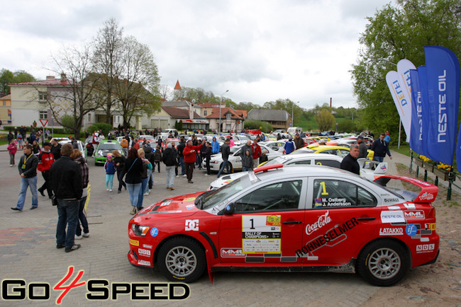 Rally Talsi 2012 1.diena