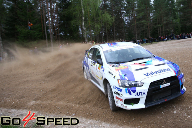 Rally Talsi 2012 1.diena