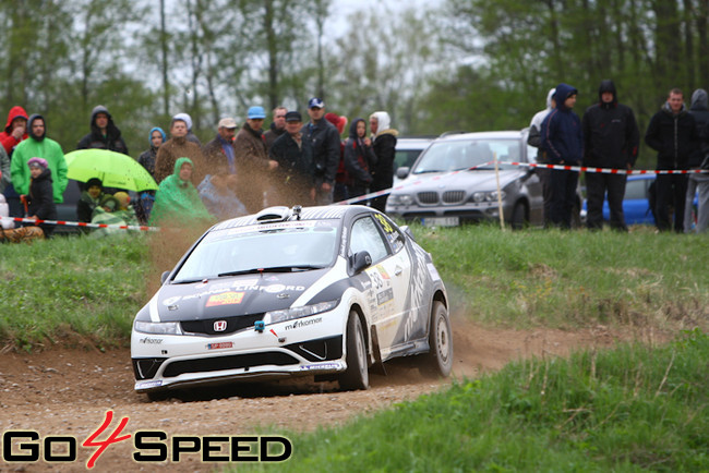 Rally Talsi 2012 1.diena