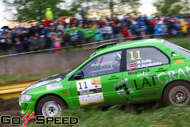 Rally Talsi 2012 1.diena