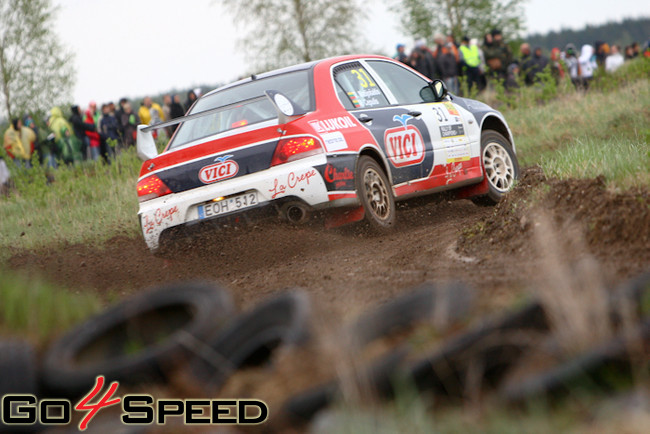 Rally Talsi 2012 1.diena