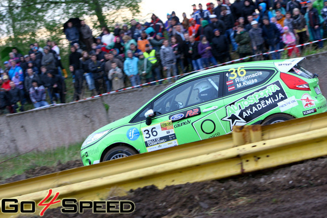 Rally Talsi 2012 1.diena