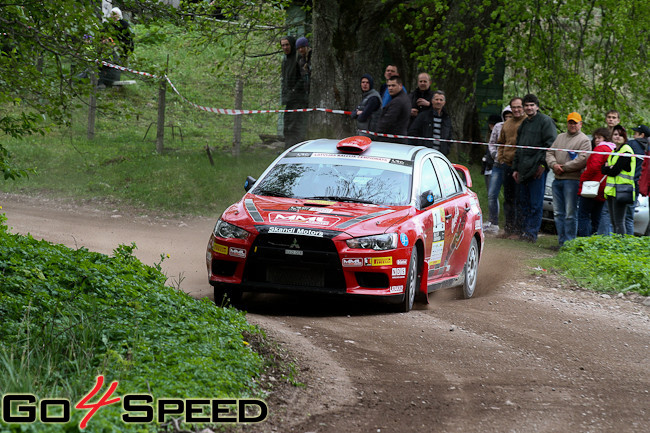 Rally Talsi 2012 1.diena