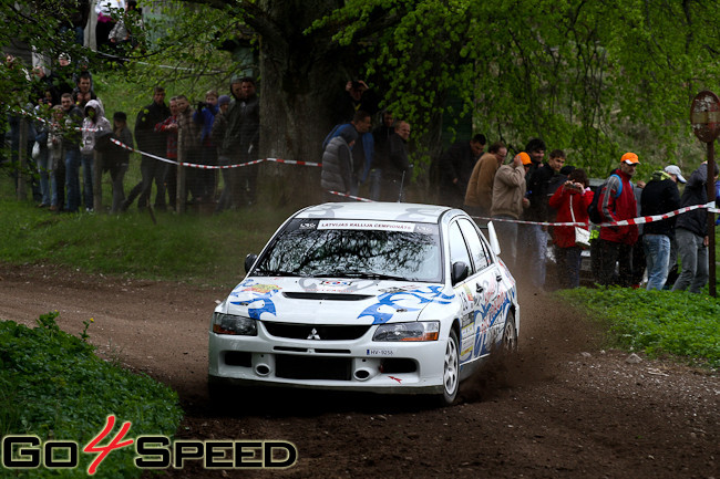 Rally Talsi 2012 1.diena