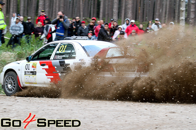 Rally Talsi 2012 1.diena