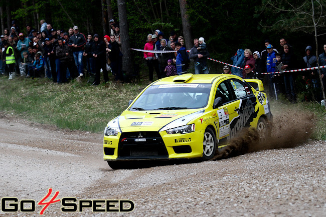 Rally Talsi 2012 1.diena