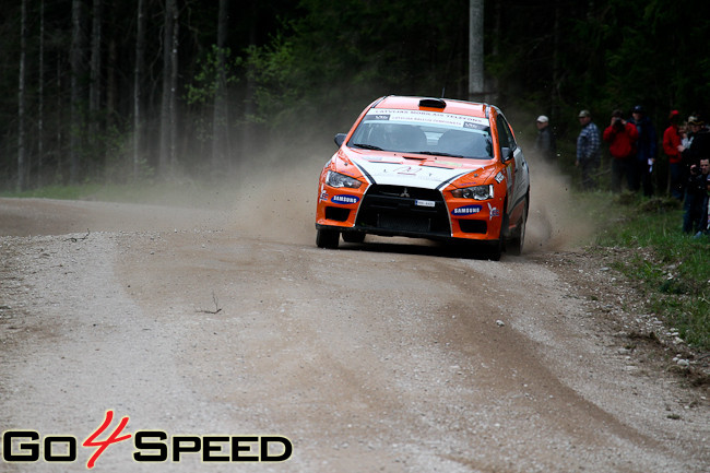 Rally Talsi 2012 1.diena