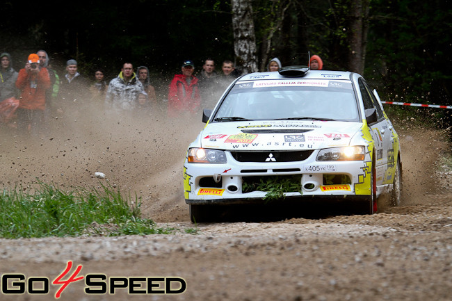 Rally Talsi 2012 1.diena