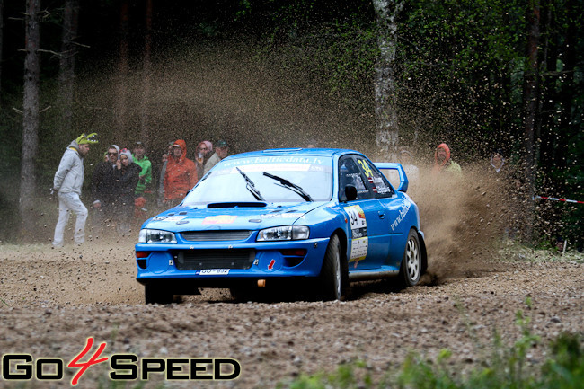 Rally Talsi 2012 1.diena