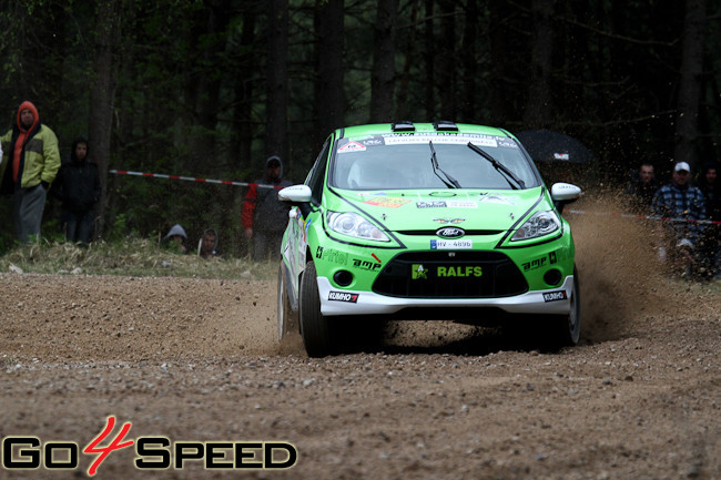 Rally Talsi 2012 1.diena