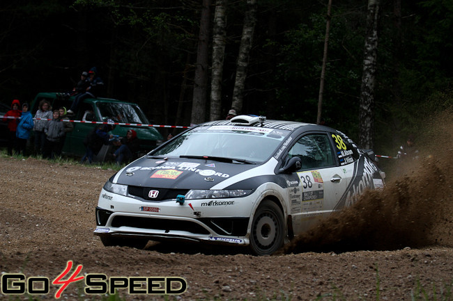 Rally Talsi 2012 1.diena