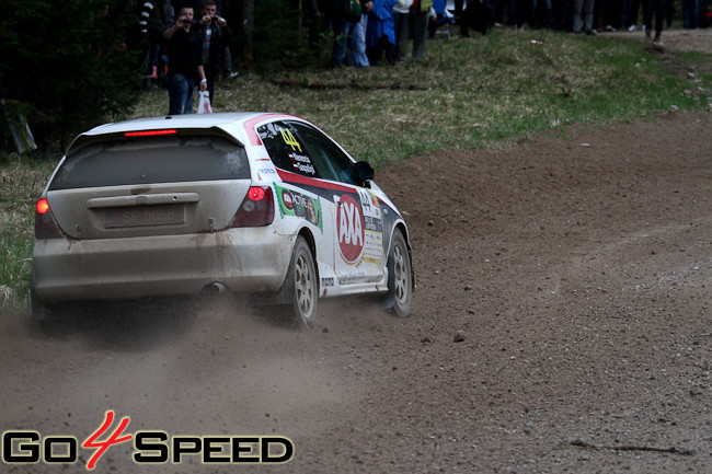 Rally Talsi 2012 1.diena