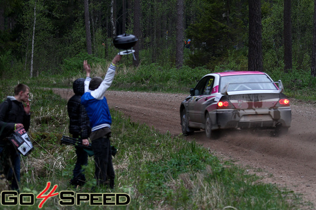 Rally Talsi 2012 1.diena