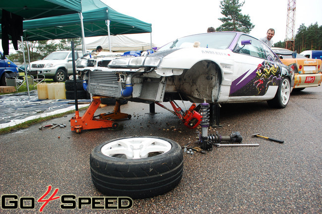 Austrumeiropas drifta čempionāta treniņš Biķerniekos