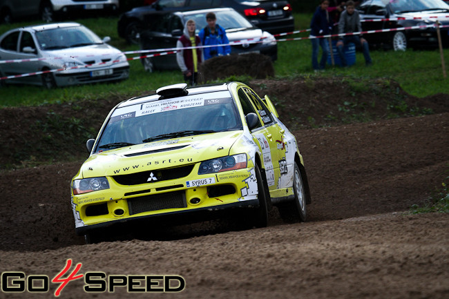 Rallijs Kurzeme 2012, 1.diena