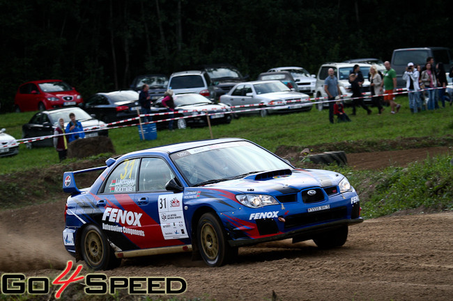 Rallijs Kurzeme 2012, 1.diena