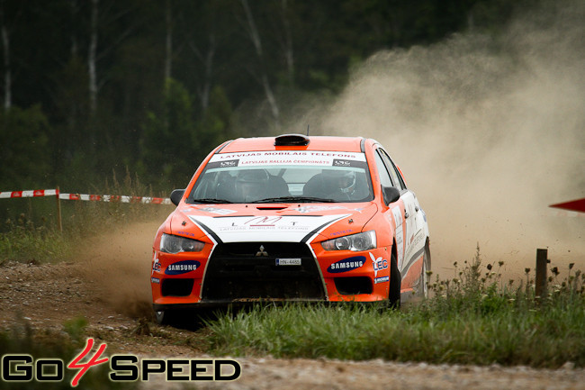 Rallijs Kurzeme 2012, 2.diena