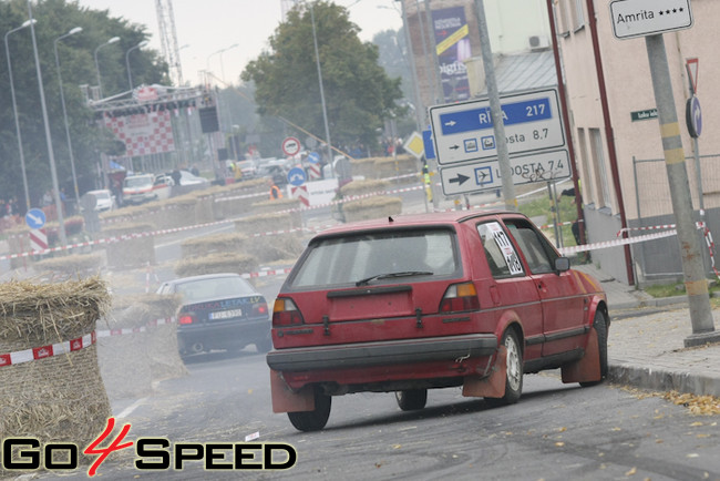 Rallija Supersprints Liepājas ielās