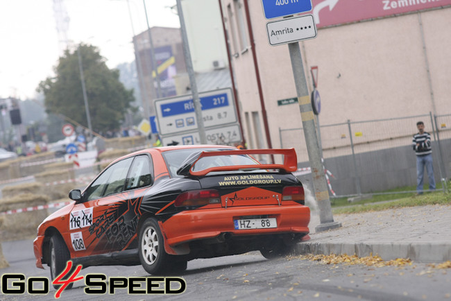 Rallija Supersprints Liepājas ielās