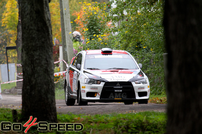 Rallijs Latvija 2012, 1.diena