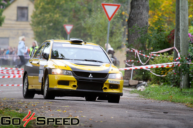 Rallijs Latvija 2012, 1.diena