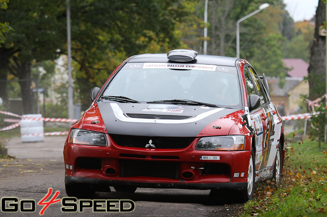 Rallijs Latvija 2012, 1.diena