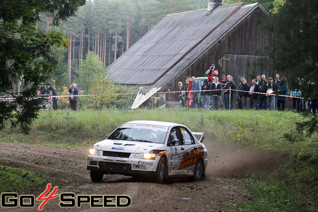 Rallijs Latvija 2012, 1.diena