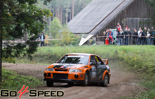 Rallijs Latvija 2012, 1.diena