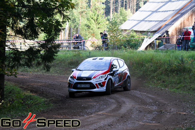 Rallijs Latvija 2012, 1.diena