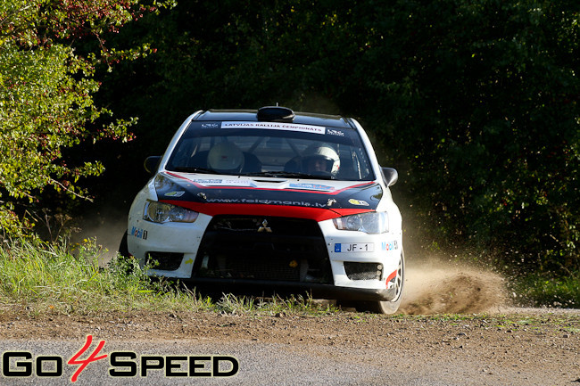 Rallijs Latvija 2012, 1.diena