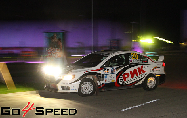 Rallijs Latvija 2012, 1.diena