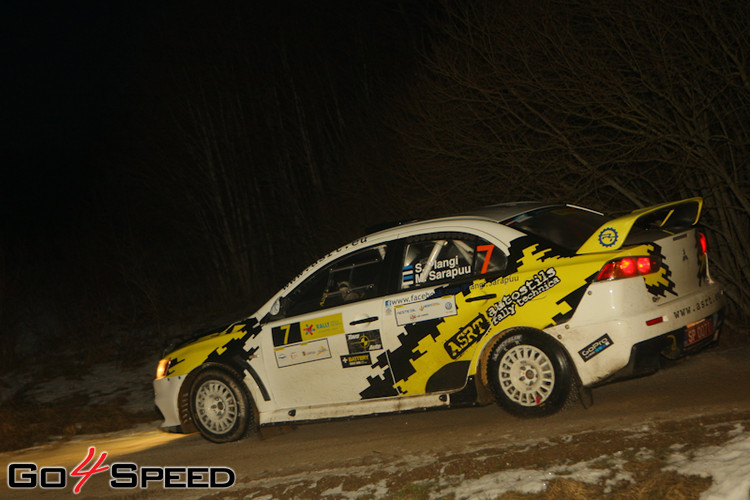 Rallijs Liepāja-Ventspils 1. diena