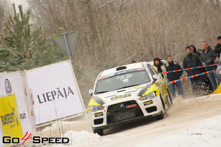 Rallijs Liepāja-Ventspils 2. diena