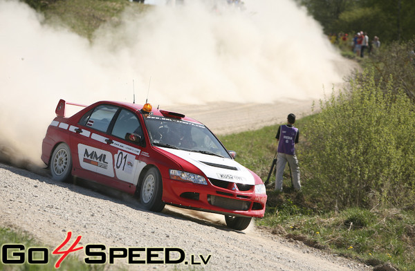 Rallijsprints Kalnamuiža 2009