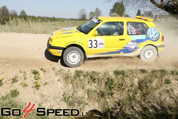 Rallijsprints Kalnamuiža 2009