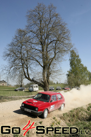 Rallijsprints Kalnamuiža 2009