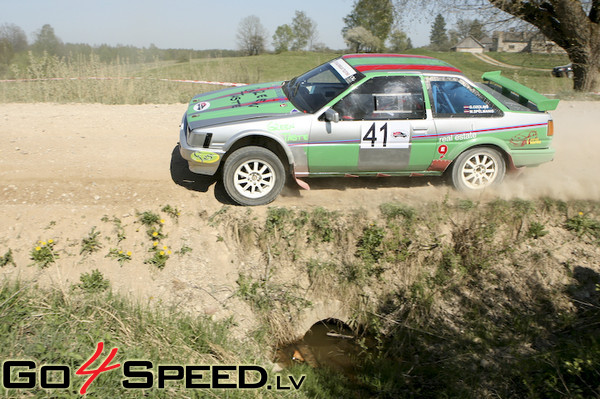 Rallijsprints Kalnamuiža 2009